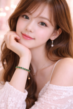 Luxury Emerald Green Crystal Adjustable Bracelet - Image 3