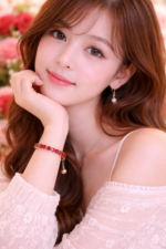 Luxury Ruby Red Crystal Adjustable Bracelet - Image 4