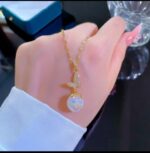 Silver Butterfly Layered Necklace Set for Women – Delicate Chain Pendant for Girls, , Daily Fashion Accessories - Image 4