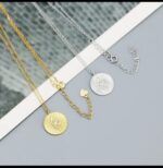 Gold Snake Pendant Necklace for Women - Minimalist Circular Design for & Gifting Fashion Jewelry - Image 4