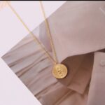 Gold Snake Pendant Necklace for Women - Minimalist Circular Design for & Gifting Fashion Jewelry