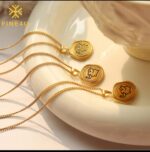 Gold Plated Elephant Pendant Necklace for Women - Chain for & Gifting - Minimalist Design Fashion Jewelry - Image 2