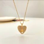 Gold Plated Angel Wings Pendant Necklace for Women - Fashion Jewelry for Girls