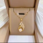 Gold Plated Pearl Necklace Set with Cubic Zirconia Stones for Women - Festive & Wedding Wear Fashion Jewelry