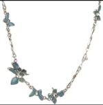 Elegant Butterfly Pearl Chain Bracelet - Image 3