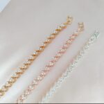 Butterfly Crystal Bracelet for Women & Girls | Gold, Rose Gold & Silver Plated Bracelet | Stylish Party Wear Jewelry