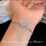 Elegant Butterfly Star Charm Adjustable Bracelet - Image 3