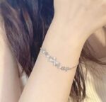 Elegant Crystal Bow Adjustable Bracelet - Image 2