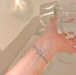 Elegant Crystal Bow Adjustable Bracelet - Image 4