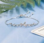Elegant Crystal Bow Adjustable Bracelet