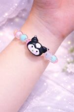 Cute Cartoon Cat Beaded Bracelet - Image 3